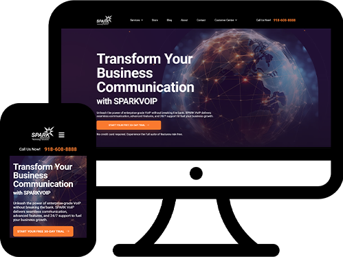 Coastal Spark Voip Web Preview