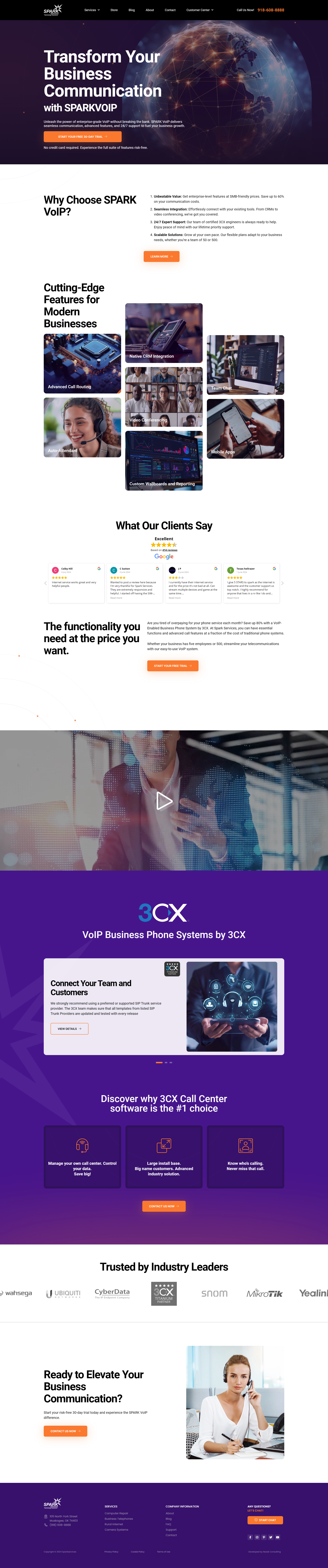 Coastal Spark Voip Web